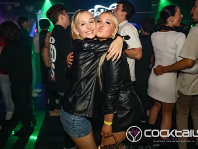 A professional photo of guests enjoying themselves at Cocktails Nightclub from our gallery.