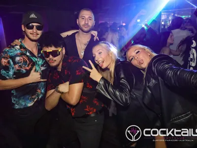 A professional photo of guests enjoying themselves at Cocktails Nightclub from our gallery.