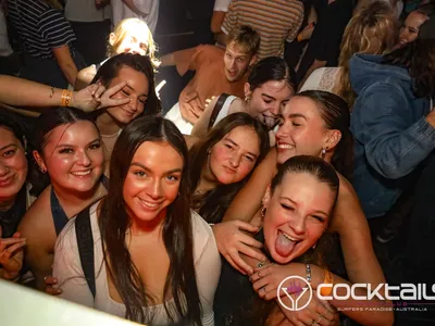 A professional photo of guests enjoying themselves at Cocktails Nightclub from our gallery.