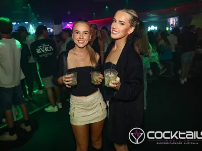 A professional photo of guests enjoying themselves at Cocktails Nightclub from our gallery.