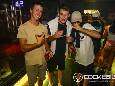 A professional photo of guests enjoying themselves at Cocktails Nightclub from our gallery.