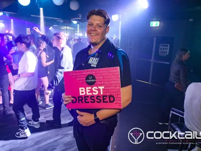 A professional photo of guests enjoying themselves at Cocktails Nightclub from our gallery.