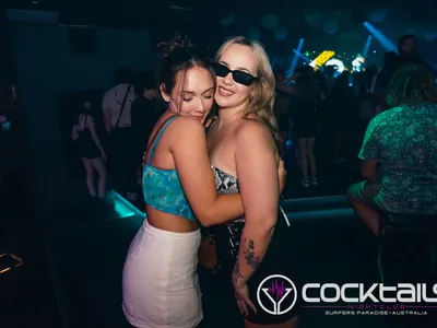 A professional photo of guests enjoying themselves at Cocktails Nightclub from our gallery.