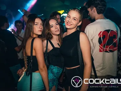 A professional photo of guests enjoying themselves at Cocktails Nightclub from our gallery.