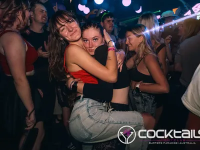 A professional photo of guests enjoying themselves at Cocktails Nightclub from our gallery.