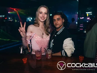 A professional photo of guests enjoying themselves at Cocktails Nightclub from our gallery.