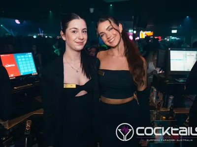 A professional photo of guests enjoying themselves at Cocktails Nightclub from our gallery.