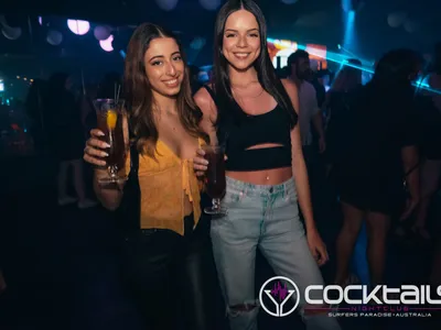 A professional photo of guests enjoying themselves at Cocktails Nightclub from our gallery.