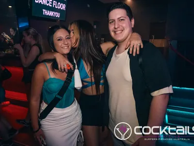 A professional photo of guests enjoying themselves at Cocktails Nightclub from our gallery.