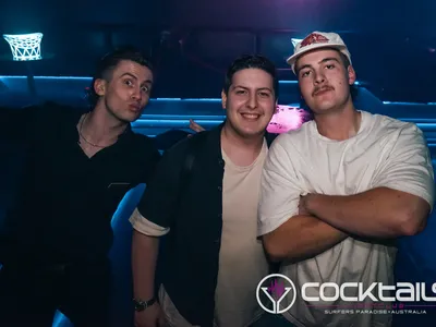 A professional photo of guests enjoying themselves at Cocktails Nightclub from our gallery.