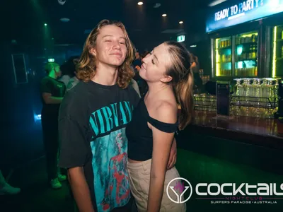 A professional photo of guests enjoying themselves at Cocktails Nightclub from our gallery.