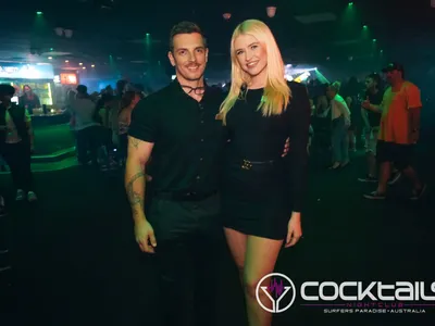 A professional photo of guests enjoying themselves at Cocktails Nightclub from our gallery.