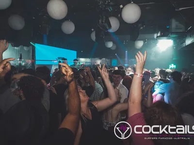 A professional photo of guests enjoying themselves at Cocktails Nightclub from our gallery.