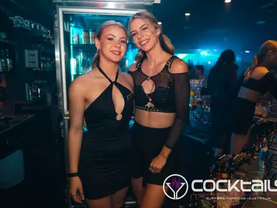 A professional photo of guests enjoying themselves at Cocktails Nightclub from our gallery.