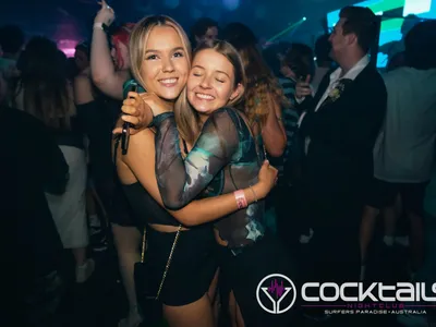 A professional photo of guests enjoying themselves at Cocktails Nightclub from our gallery.