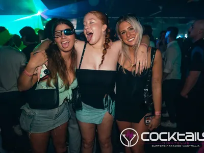 A professional photo of guests enjoying themselves at Cocktails Nightclub from our gallery.