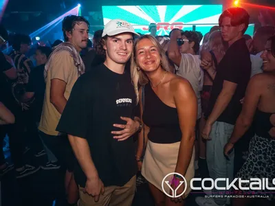 A professional photo of guests enjoying themselves at Cocktails Nightclub from our gallery.