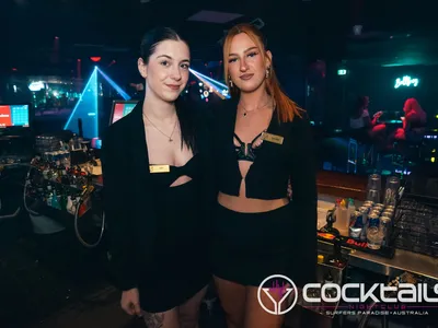 A professional photo of guests enjoying themselves at Cocktails Nightclub from our gallery.