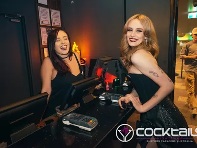 A professional photo of guests enjoying themselves at Cocktails Nightclub from our gallery.