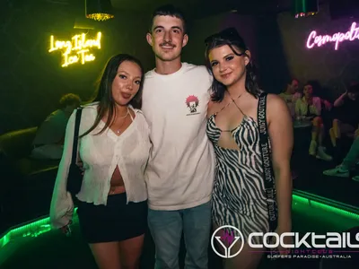 A professional photo of guests enjoying themselves at Cocktails Nightclub from our gallery.