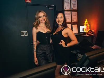 A professional photo of guests enjoying themselves at Cocktails Nightclub from our gallery.