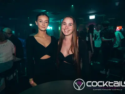 A professional photo of guests enjoying themselves at Cocktails Nightclub from our gallery.