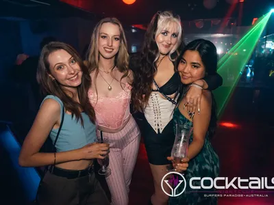 A professional photo of guests enjoying themselves at Cocktails Nightclub from our gallery.