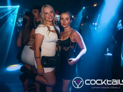 A professional photo of guests enjoying themselves at Cocktails Nightclub from our gallery.