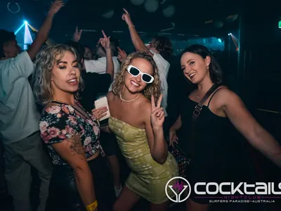 A professional photo of guests enjoying themselves at Cocktails Nightclub from our gallery.