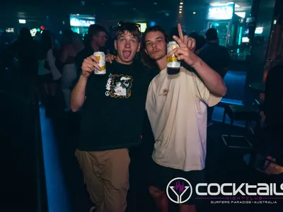 A professional photo of guests enjoying themselves at Cocktails Nightclub from our gallery.