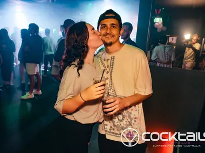 A professional photo of guests enjoying themselves at Cocktails Nightclub from our gallery.