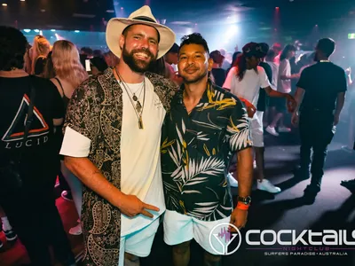 A professional photo of guests enjoying themselves at Cocktails Nightclub from our gallery.