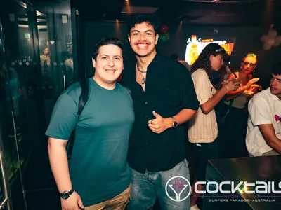 A professional photo of guests enjoying themselves at Cocktails Nightclub from our gallery.