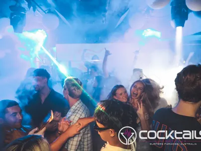 A professional photo of guests enjoying themselves at Cocktails Nightclub from our gallery.