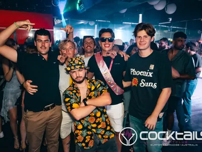 A professional photo of guests enjoying themselves at Cocktails Nightclub from our gallery.