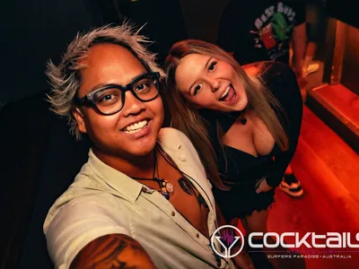 A professional photo of guests enjoying themselves at Cocktails Nightclub from our gallery.