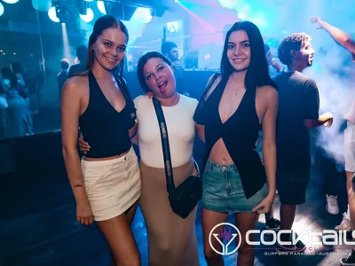 A professional photo of guests enjoying themselves at Cocktails Nightclub from our gallery.