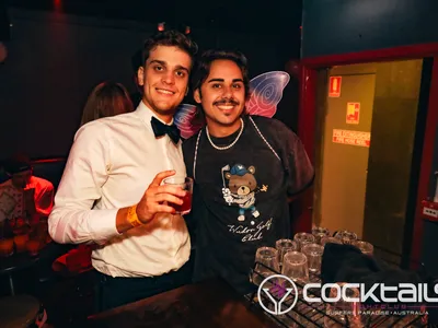 A professional photo of guests enjoying themselves at Cocktails Nightclub from our gallery.