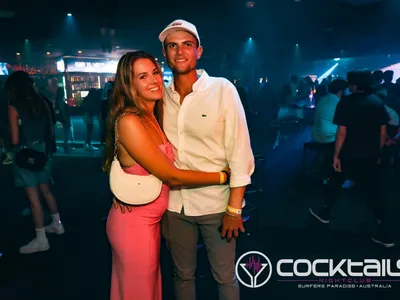 A professional photo of guests enjoying themselves at Cocktails Nightclub from our gallery.