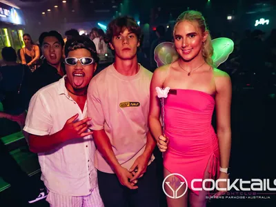 A professional photo of guests enjoying themselves at Cocktails Nightclub from our gallery.