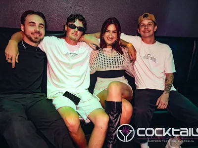 A professional photo of guests enjoying themselves at Cocktails Nightclub from our gallery.