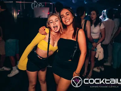 A professional photo of guests enjoying themselves at Cocktails Nightclub from our gallery.