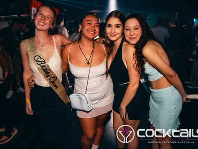 A professional photo of guests enjoying themselves at Cocktails Nightclub from our gallery.