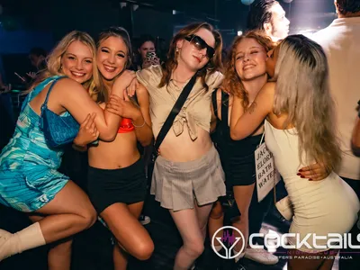 A professional photo of guests enjoying themselves at Cocktails Nightclub from our gallery.