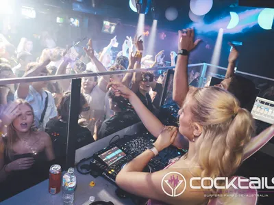 A professional photo of guests enjoying themselves at Cocktails Nightclub from our gallery.