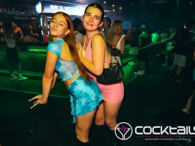 A professional photo of guests enjoying themselves at Cocktails Nightclub from our gallery.