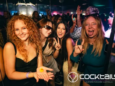 A professional photo of guests enjoying themselves at Cocktails Nightclub from our gallery.