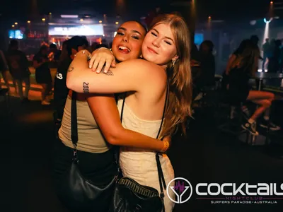 A professional photo of guests enjoying themselves at Cocktails Nightclub from our gallery.