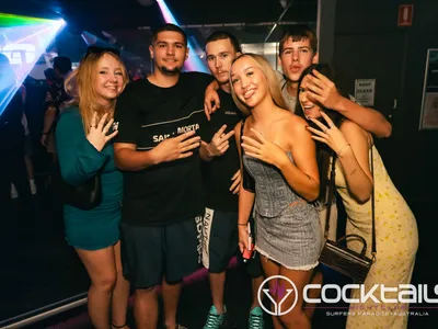 A professional photo of guests enjoying themselves at Cocktails Nightclub from our gallery.