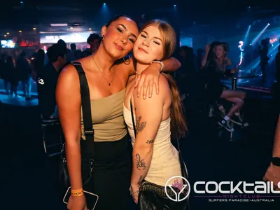 A professional photo of guests enjoying themselves at Cocktails Nightclub from our gallery.